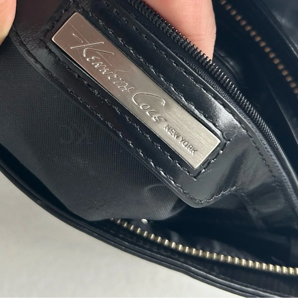 Kenneth Cole Leather Clutch - Picture 6 of 9